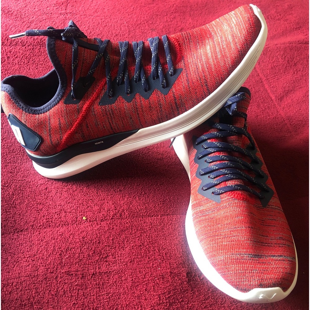 PUMA Ignite Flash Evoknit 'Blue Red White' 190508-11